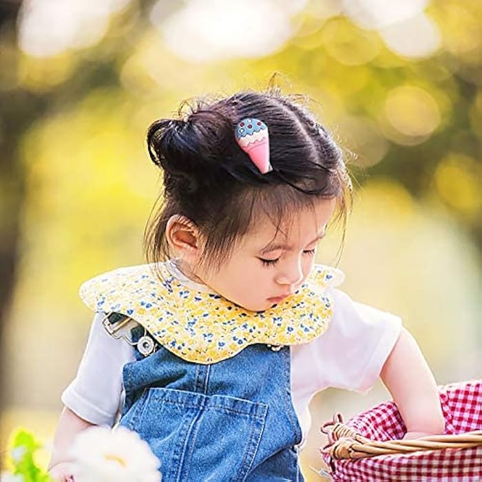 Jinfeng girls cute cartoon flower fruit hairpins children hair clip barrette lovely bobby pin headdress accessories headwear (size : 10pcs 1) - Image 4